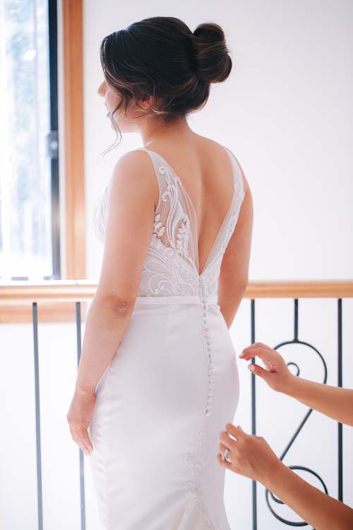 Bride Getting Ready