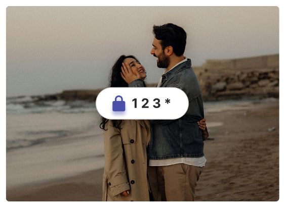 Set a password and invite clients