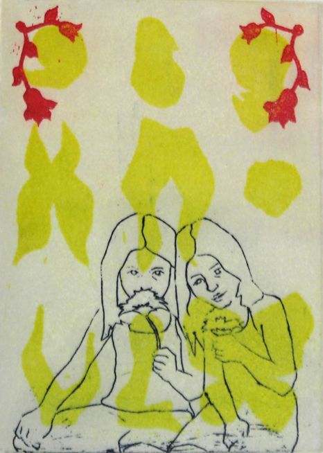 The Garden-Etchings