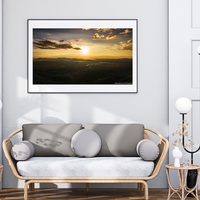 THE ONE - AERIAL PRINTS - "When the Sky Opens" - LIMITED EDITION 5 of 5