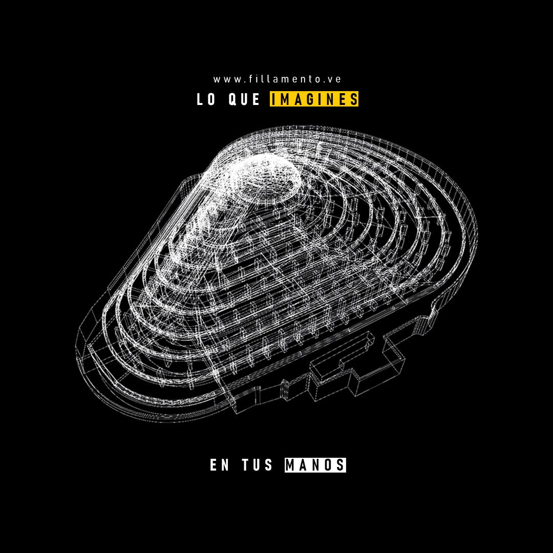 arte conceptual helicoide caracas impresion 3d