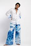 Cotton Twill Trouser - Summer Sky