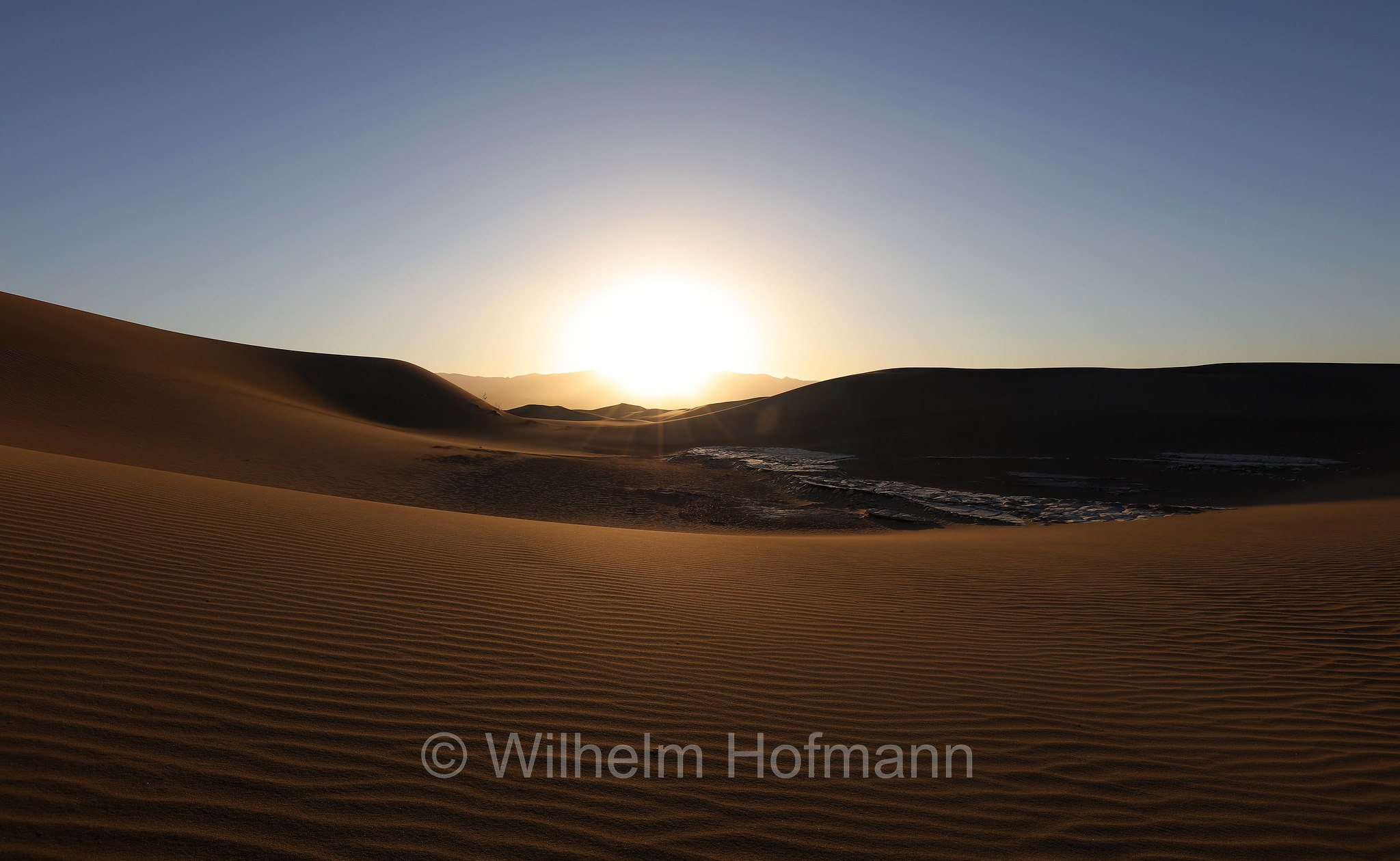 Mesquite Flat Sand Dunes, Death Valley National Park, Death-Valley-Nationalpark, Valle della Morte, California, Kalifornien, USA