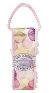 Japanese Scrubbing Towel with Straps (pink)