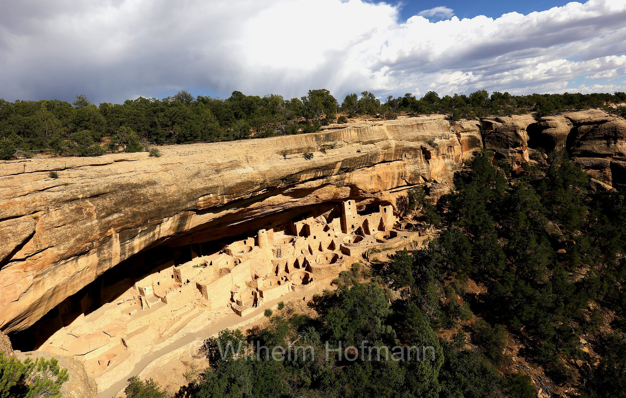 Cliff Palace, Mesa Verde National Park, Mesa-Verde-Nationalpark, parco nazionale di Mesa Verde, Colorado, USA