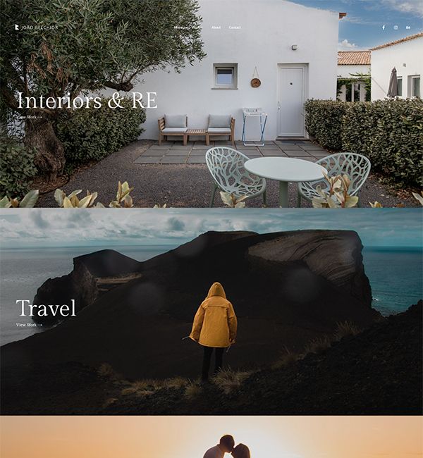 Jo&atilde;o Belchior Portfolio Website Examples