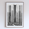 COLLECTION - URBAN GEOMETRY VERTICAL - "Divided Tower" - LIMITED EDITION 10 of 10