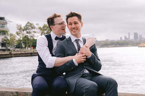 Sydney Elopement at Pyrmont Wedding Registry Sydney