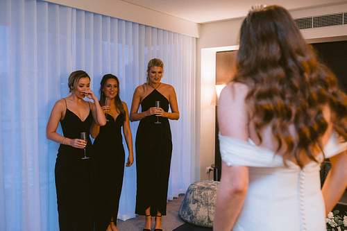 Bride Getting Ready