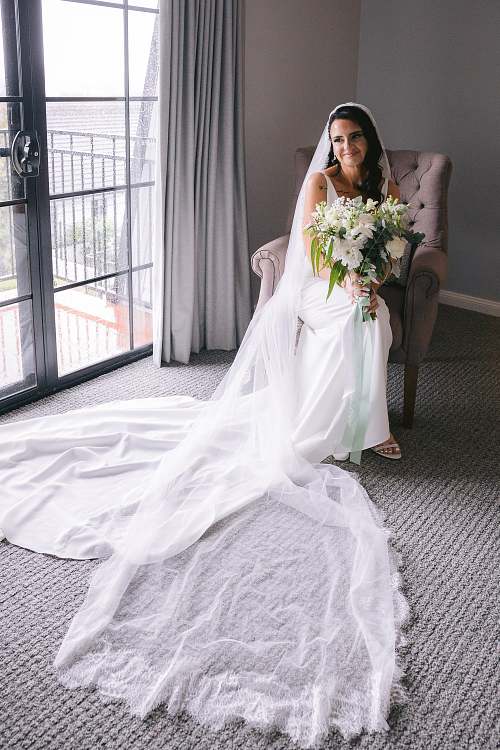 Bride Getting Ready
