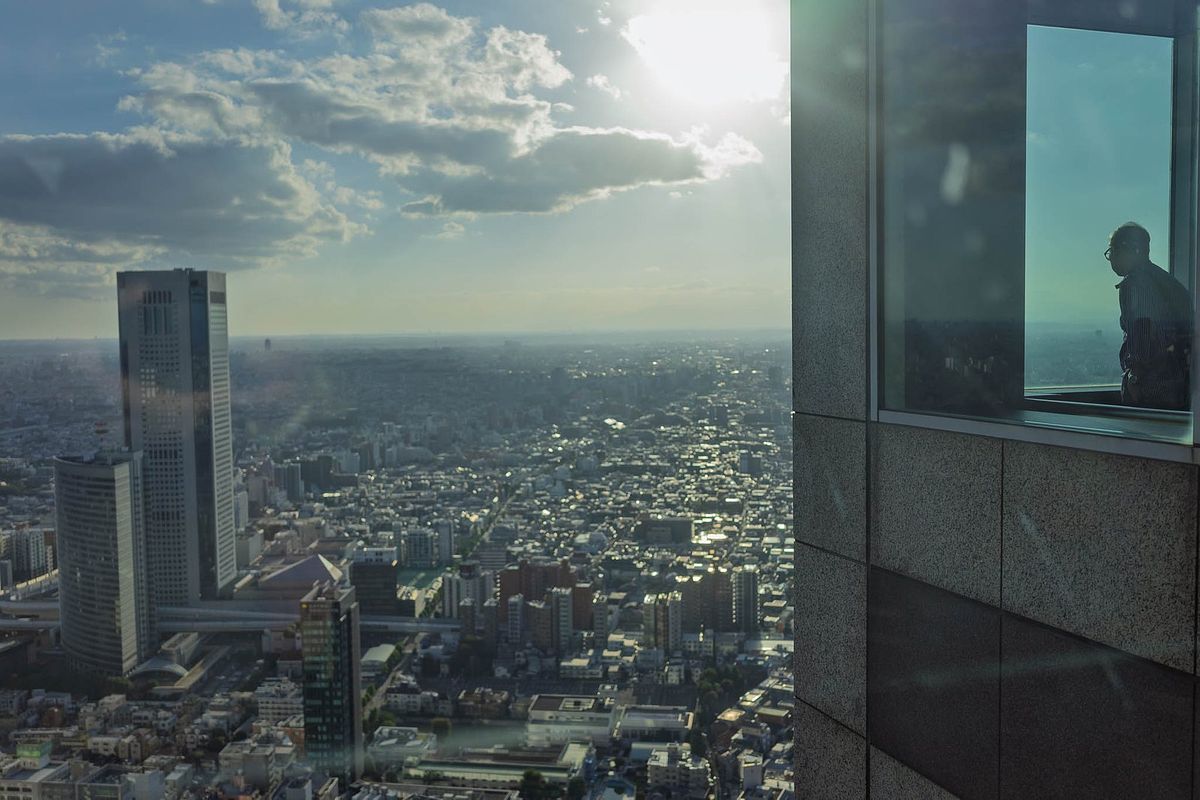 Vue panoramique sur Tokyo depuis Shinjuku