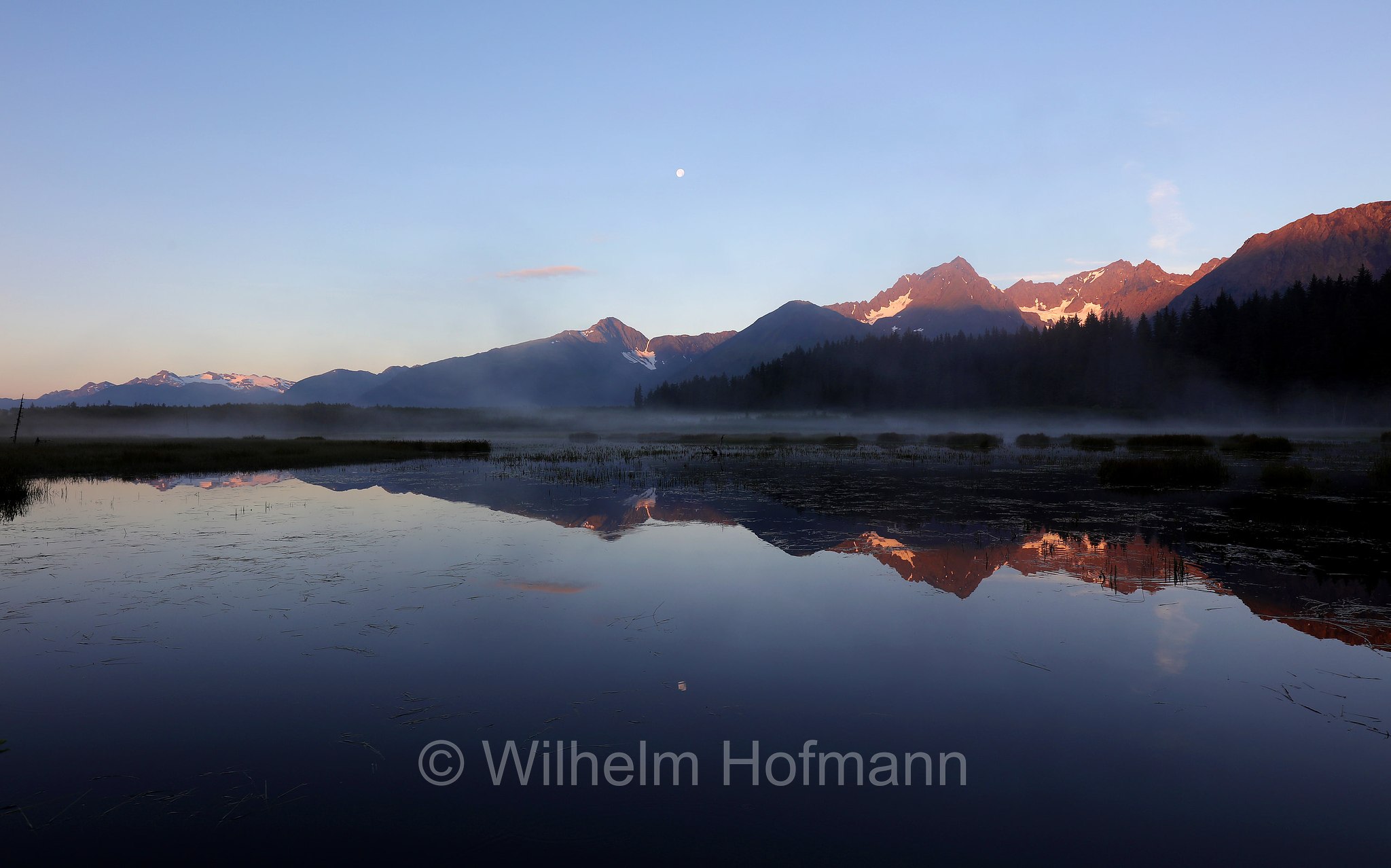 Lake, Seward, Kenai Peninsula, Kenai-Halbinsel, Penisola di Kenai, Alaska, USA