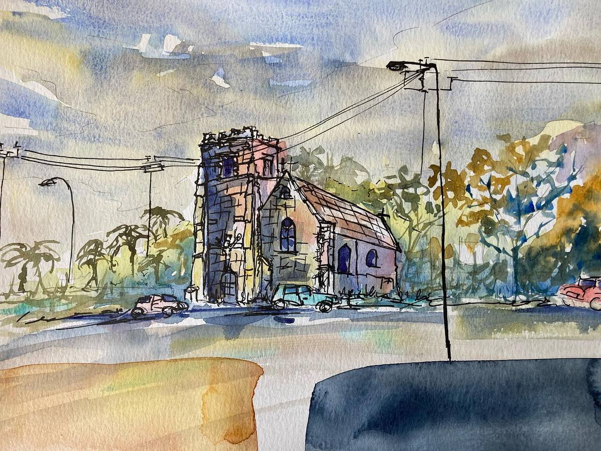 Woodstock urban sketching