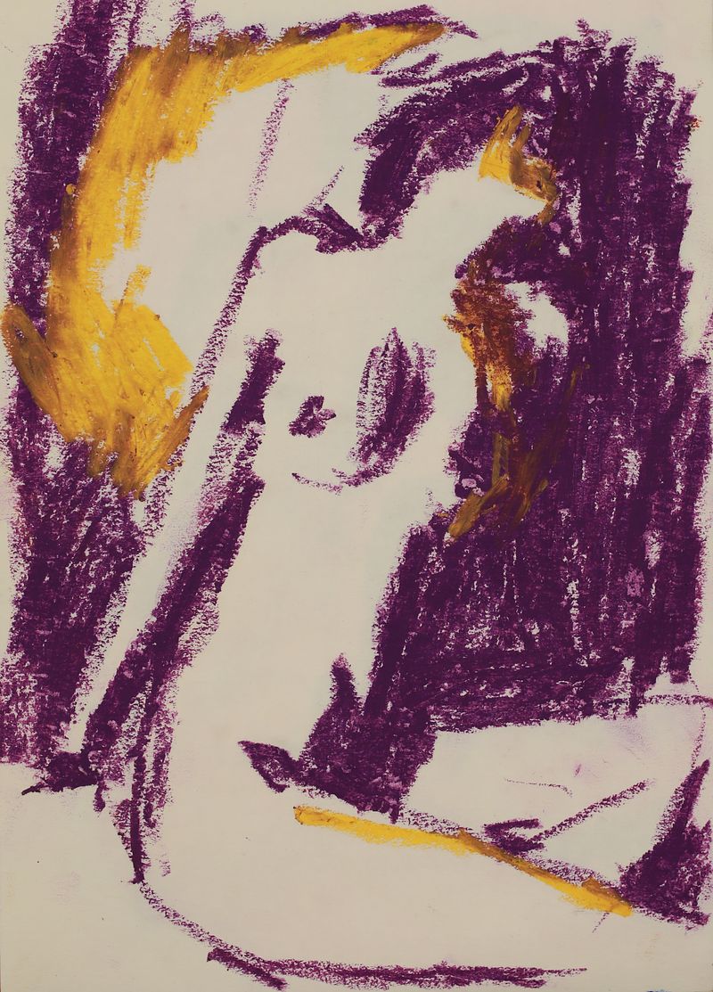 Purple & Ochre