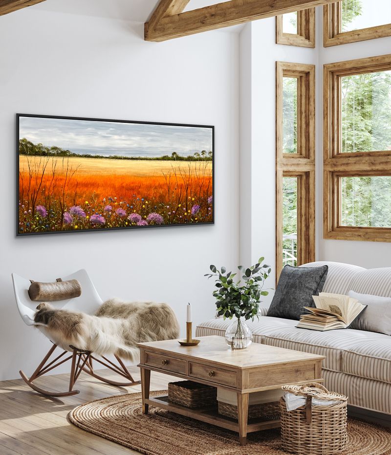 Australian Outback Wildflower Meadow