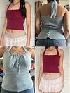 Audrey Halter Top- Crochet PDF Pattern