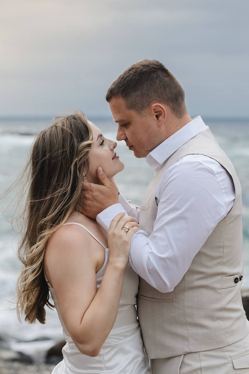 Wedding love story / Playa del Roque de las Bodegas
