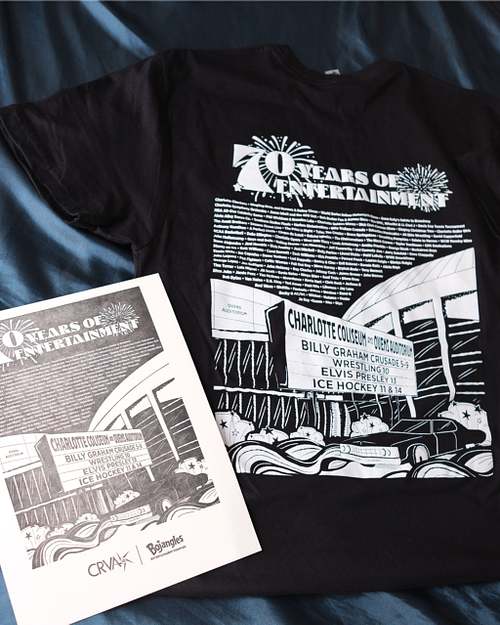 Celebrate the 70th Anniversary of Bojangles Entertainment Complex with an Illustration