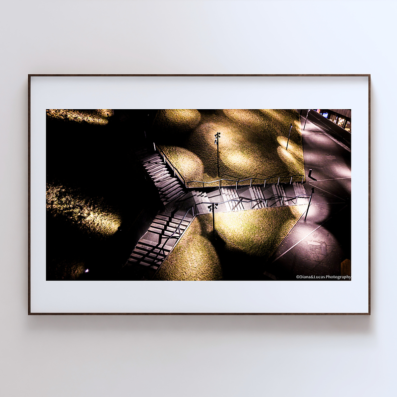 COLLECTION - URBAN GEOMETRY HORIZONTAL - "Spotted Ground" - LIMITED EDITION 10 of 10
