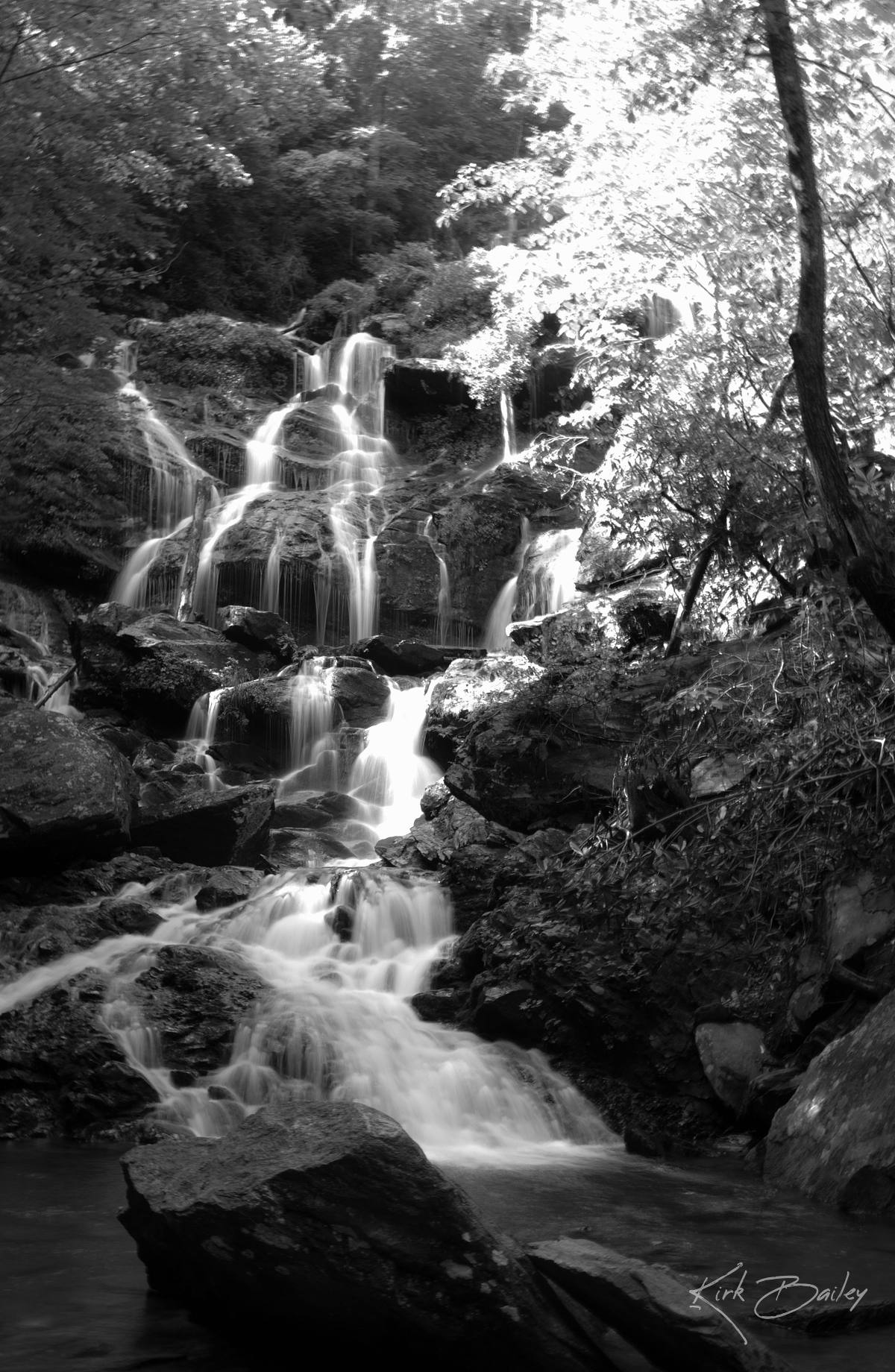 Waterfall Study II "black & white"
