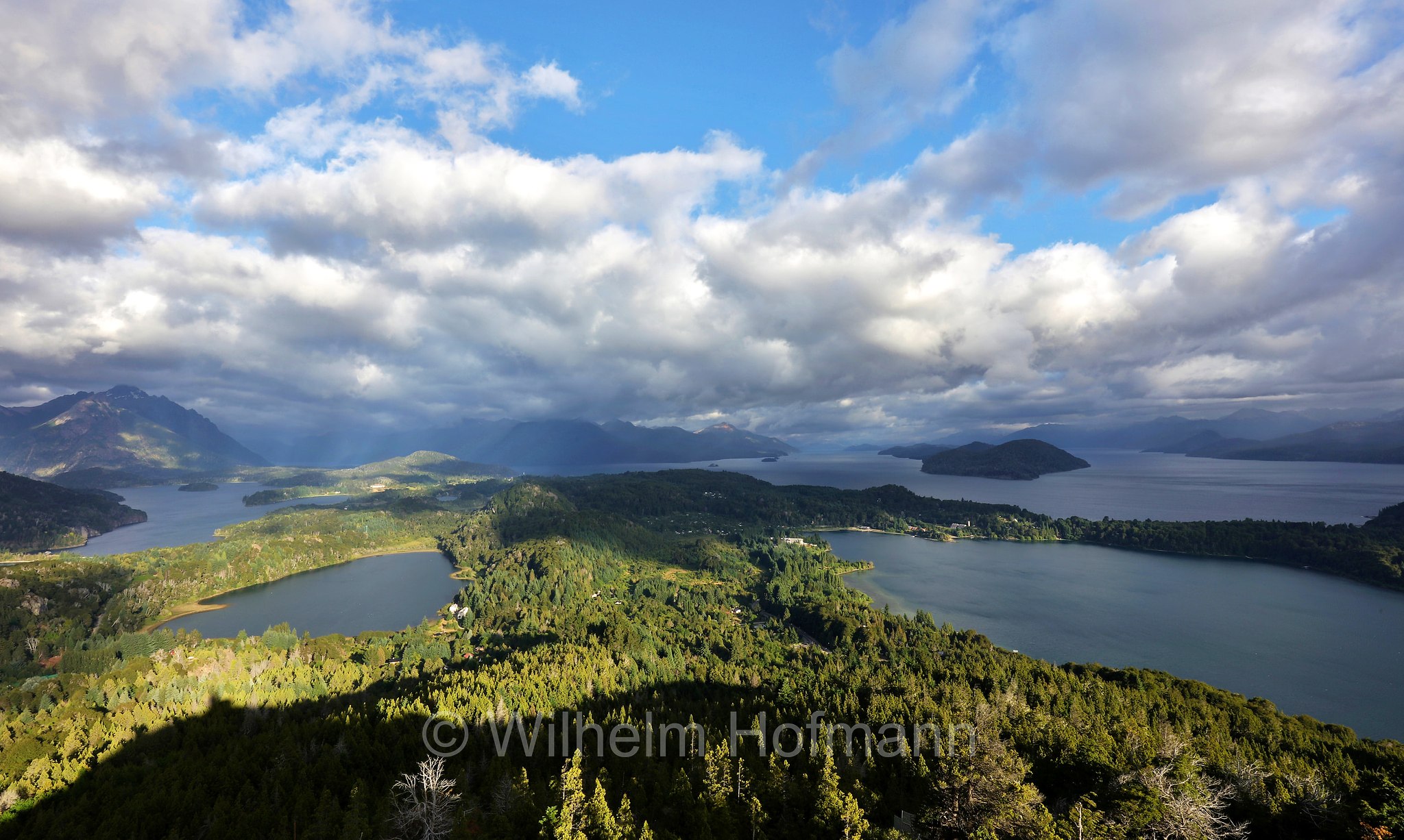 Cerro Campanario, Nahuel Huapi Lake, Lago Nahuel Huapi, Nahuel-Huapi-See, Nahuel Huapi National Park, Nationalpark Nahuel Huapi, Parco nazionale Nahuel Huapi, Río Negro, Argentina, Argentinien, Llao Llao Peninsula