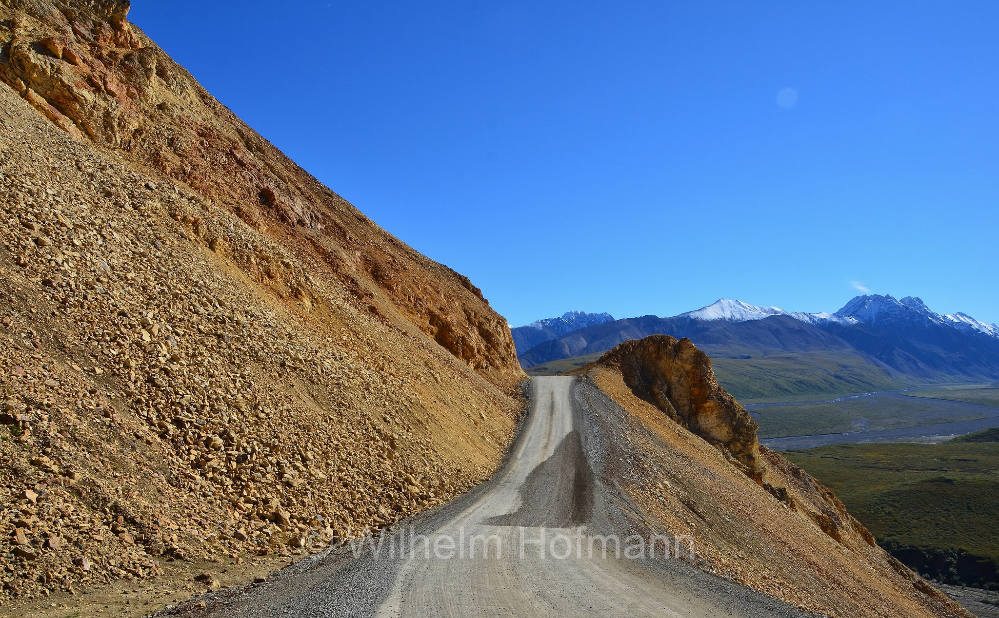 Polychrome Pass, Denali National Park, Denali National Park and Preserve, Denali-Nationalpark, Parco nazionale del Denali, Alaska, USA