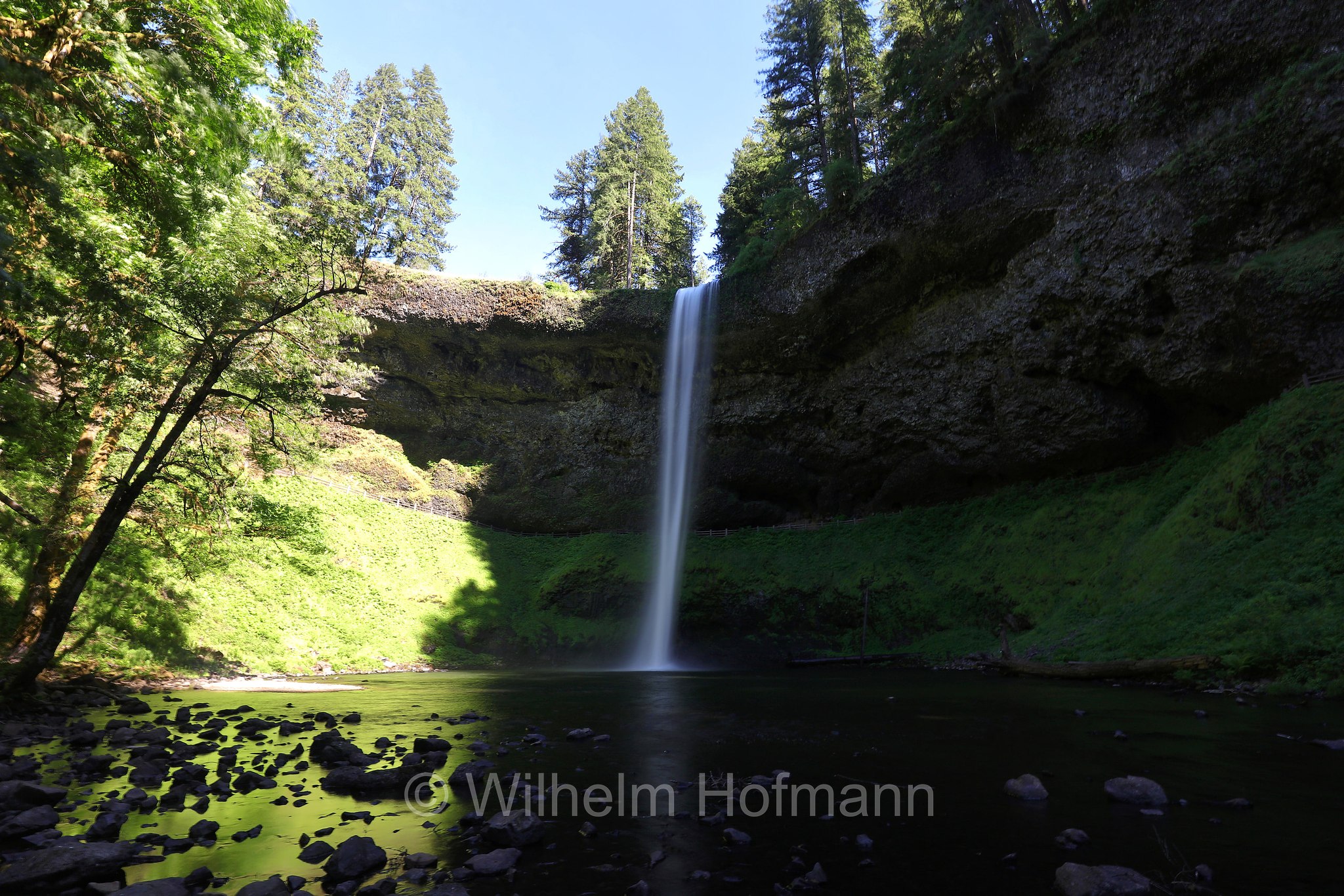 Silver Falls, Silver Falls State Park, Oregon, USA