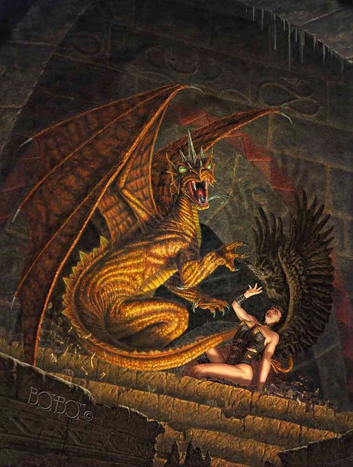 Dragon and Zintara