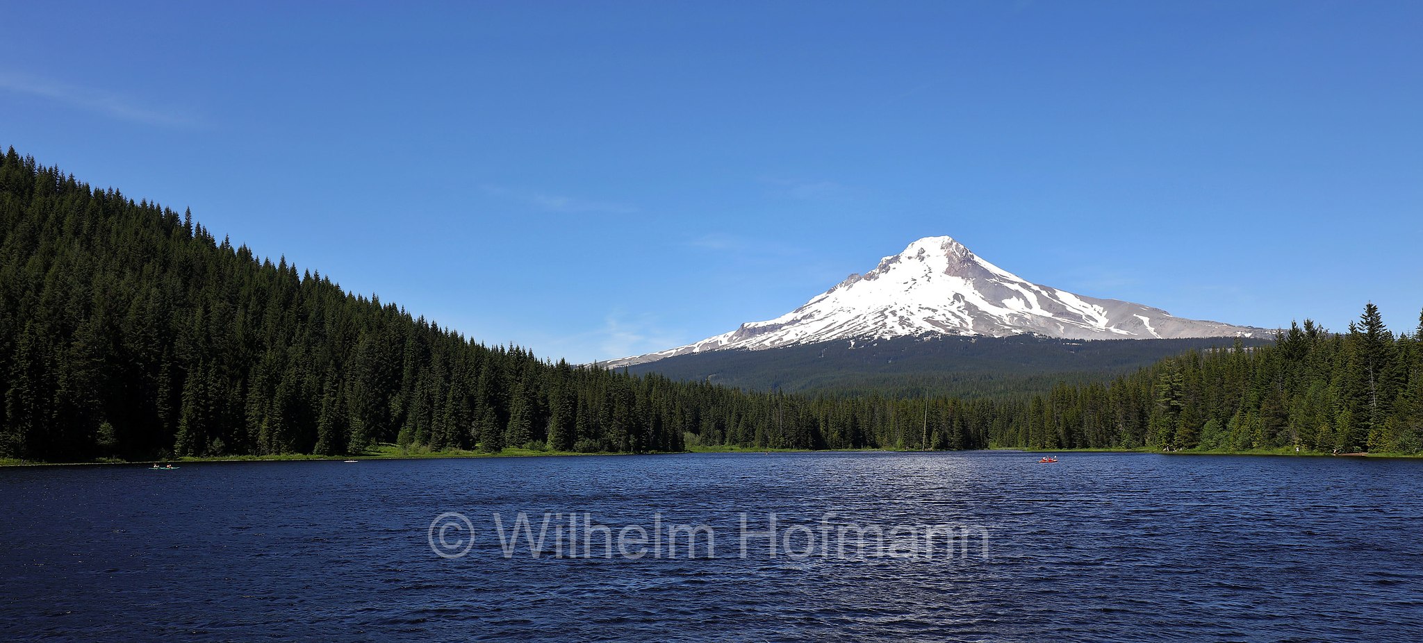 Trillium Lake, Mount Hood, Monte Hood, Oregon, USA
