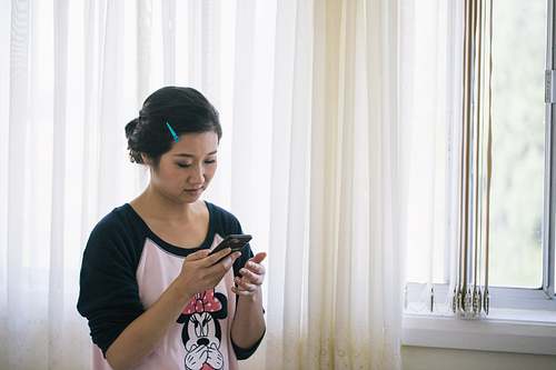 Bride Getting Ready